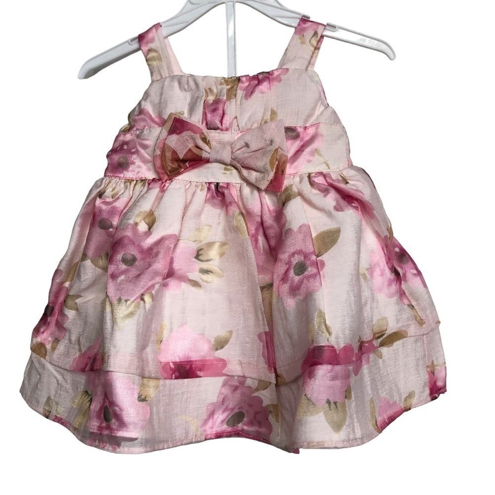 SWEETHEART ROSE 2 PCS‎ DRESS & bloomer SET SIZE 18 MOS NEW WITH TAG
